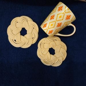 Zupppy Art & Craft Silk Thread Banana Clutcher with Saree Pin