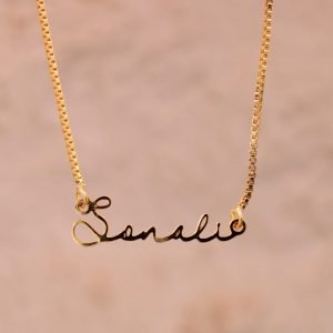 Zupppy Customized Gifts Bespoke Name Pendant – Personalize Your Style