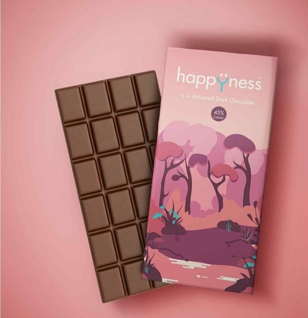 Zupppy Chocolates Happyness Artisanal Dark Chocolate