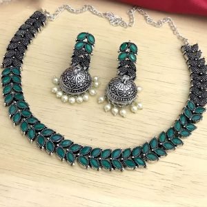 Zupppy Jewellery Kundan Pearl Set