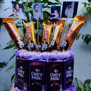 Zupppy Chocolates Dairy milk + Kitkat explosion box