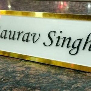Zupppy Accessories Acrylic Name plate