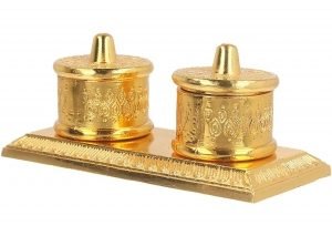 Zupppy Handcrafted Products Golden Metal Handcrafted Chandan Roli Chopda