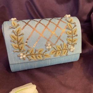 Zupppy Accessories Simple Embroidery Clutch