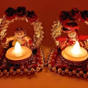 Zupppy Diyas & Candles Jharoka set