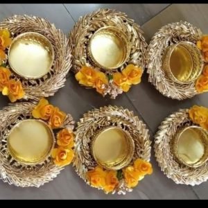 Zupppy Diyas & Candles Mini candle holder set of 12