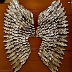 Zupppy wall art Unique Wings Metal Art Online in India | Zupppy