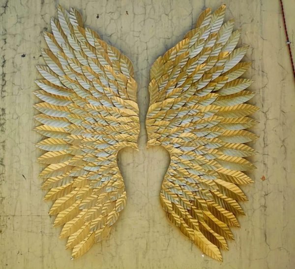 Zupppy wall art Beautiful Wings Metal Wall Art Online in India | Zupppy