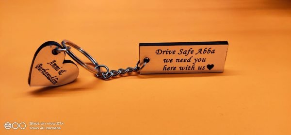 Zupppy Accessories Acrylic Keychain