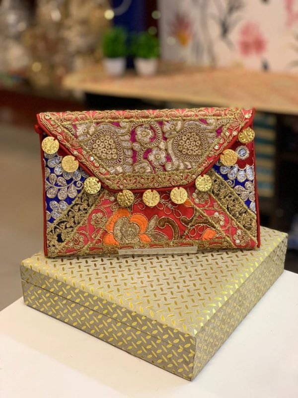 Zupppy Accessories Banjara Purse- Red