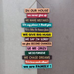 Zupppy Home Decor Family Wall Hanging