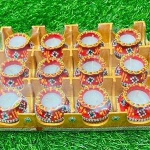 Zupppy Diyas & Candles Matka Candle Combo