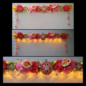 Zupppy Diyas & Candles Floral Toran