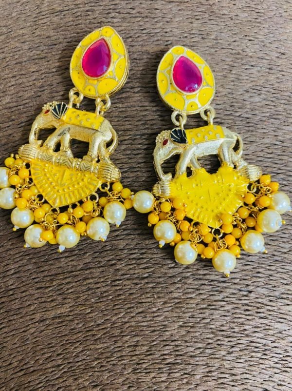 Zupppy Jewellery Traditional heavy earrings