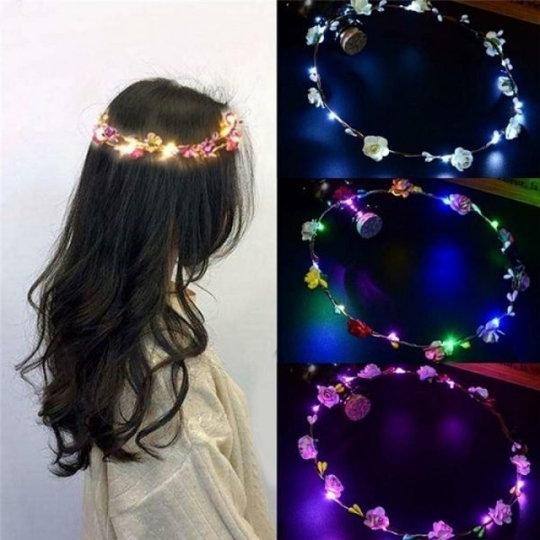 Zupppy Accessories LED Tiara (Big Flowers)