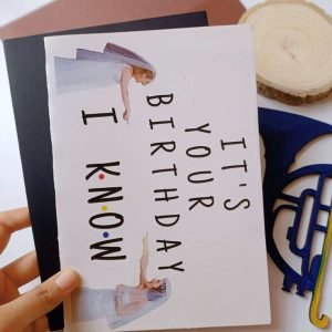 Zupppy Art & Craft Friends TV theme funny Birthday Card (I KNOW)