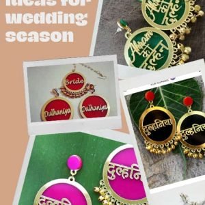 Zupppy Customized Gifts Beautiful Customize Earring Online in India | Zupppy