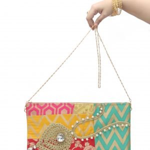 Zupppy Crochet Products Handcrafted fancy Hand Clutch