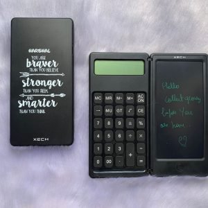 Zupppy Gifts Pocket Calculator with Digital Notepad | Customizable Name/Photo/Message/Quote | ₹720