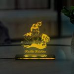 Zupppy rangoli Candle rangoli with shubh labh