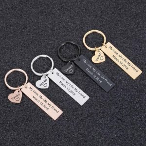 Zupppy Accessories Bar Cut Keychains