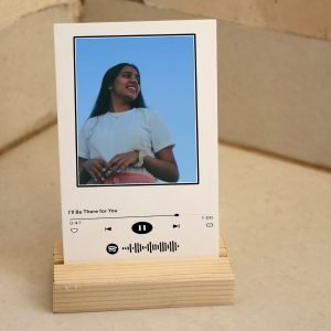 Zupppy Art & Craft Personalized Spotify Frame with stand