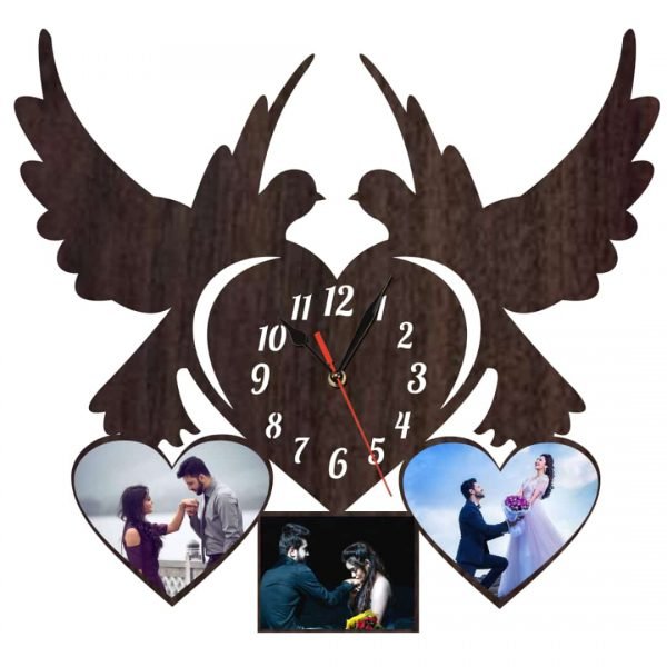 Zupppy Accessories Custmised wooden clock