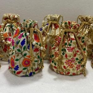 Zupppy Accessories Embroidered potlis
