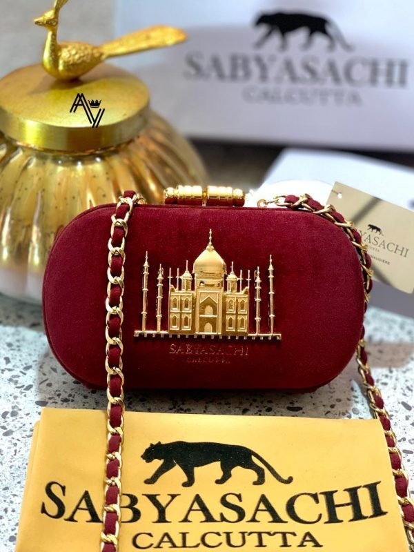 Zupppy Accessories THE TAJ MINAUDIÈRE Clutch by Sabyasachi | Party wear Clutch