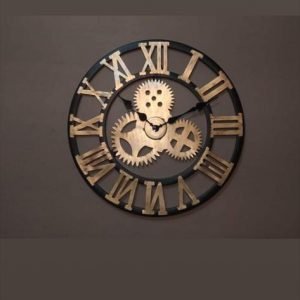 Zupppy Home Decor Metal wall Clock