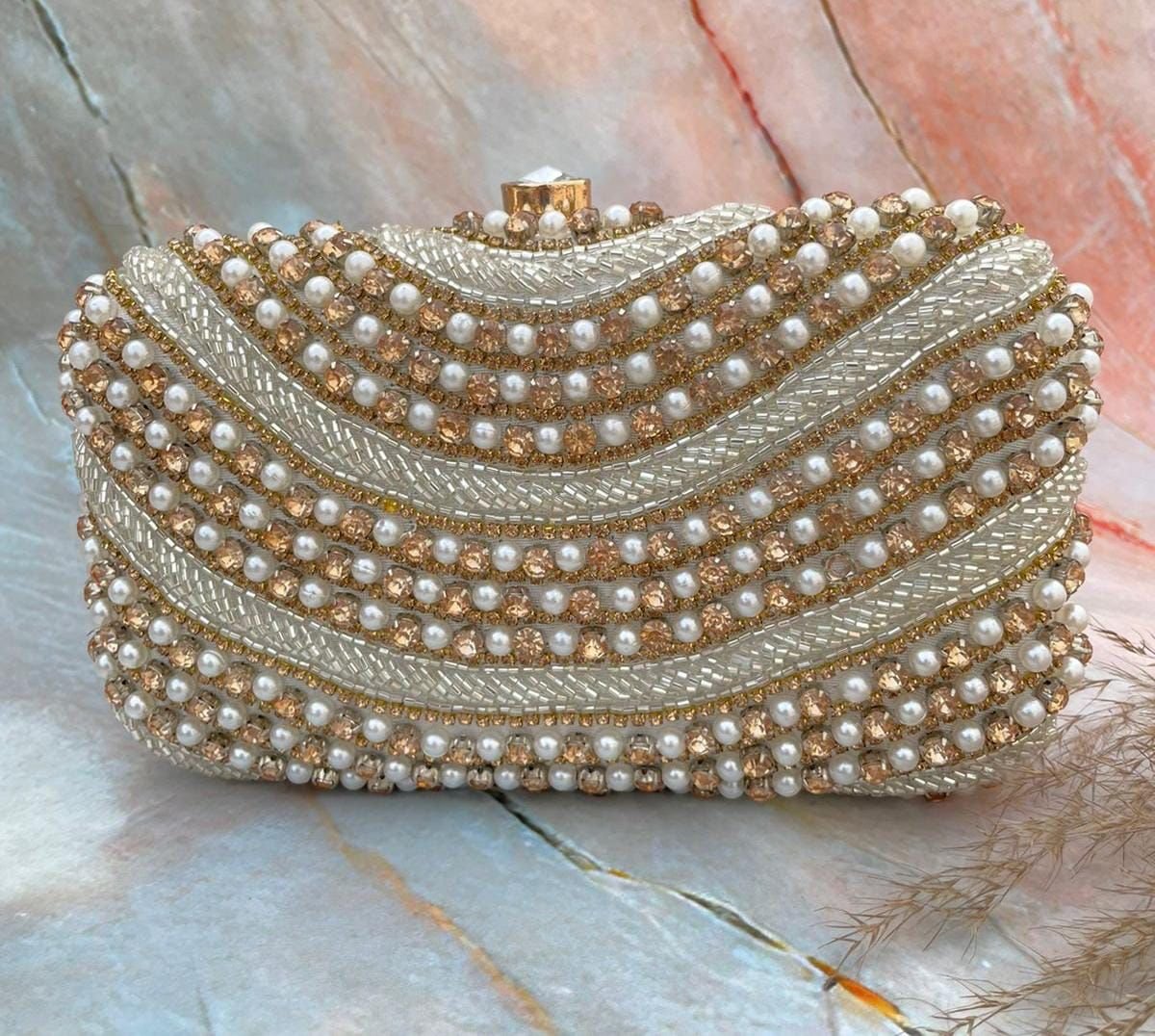 Pearl Clutch Bag | Reel Designs | Bridal & Millinery | Kerry, Ireland