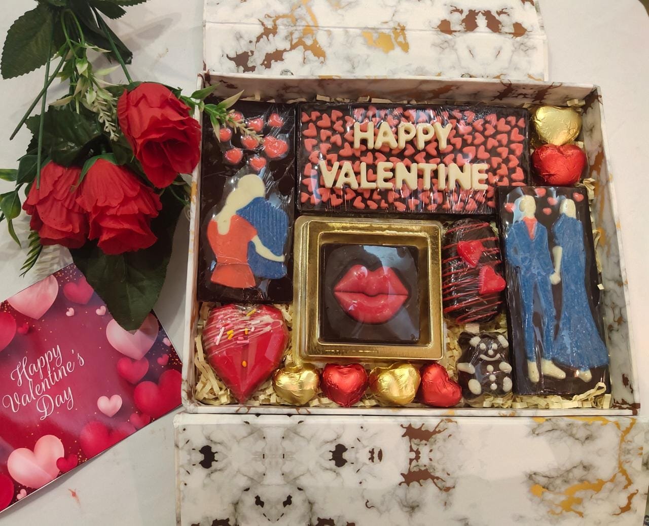Happy valentine Bar Zupppy Chocolates Happy valentine Bar