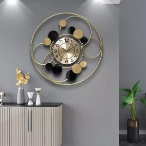 Zupppy Home Decor Simple wall clock living room home decoration watch fashion light luxury art creative clock wall clock