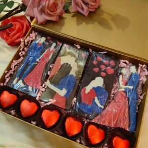 Zupppy Chocolates Valentine Heart Chocolate Box