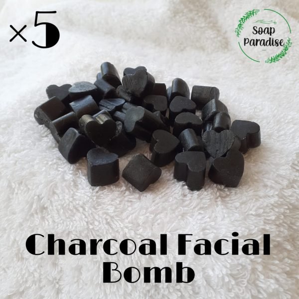 Zupppy Beauty & Personal Care Charcoal Facial Bombs(Pack of 5)