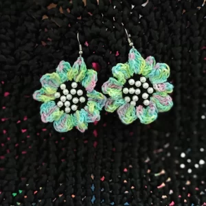 Zupppy Crochet Products Cocktail earrings