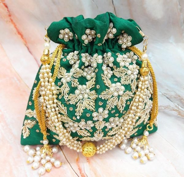 Zupppy Accessories Designer Embroidered Potli