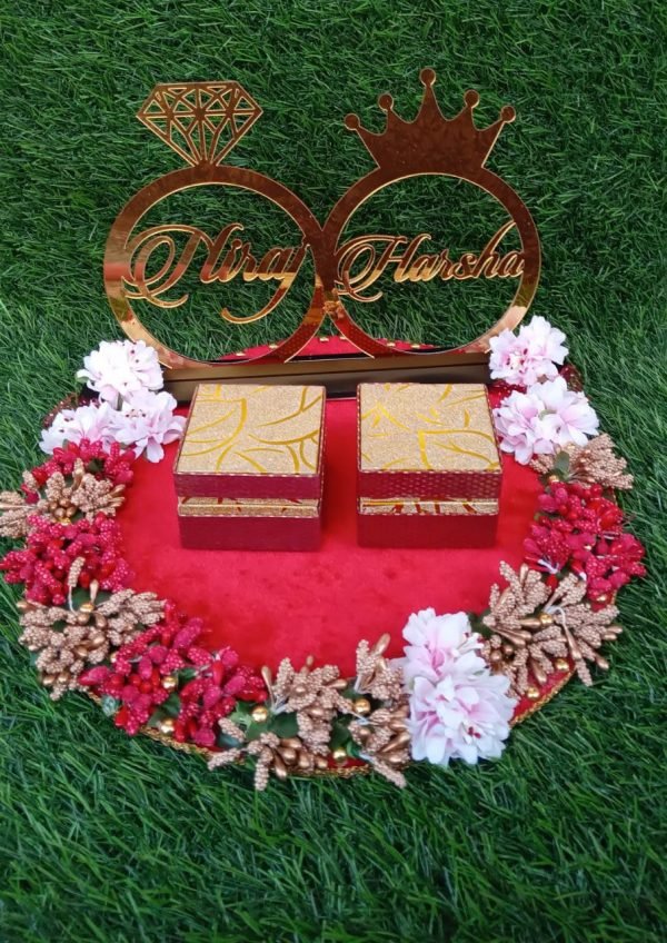 Zupppy Apparel Fashionable Floral Ring Platter | Zupppy |