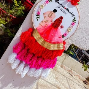 Zupppy Customized Gifts Best Couple Embroidery Hoop