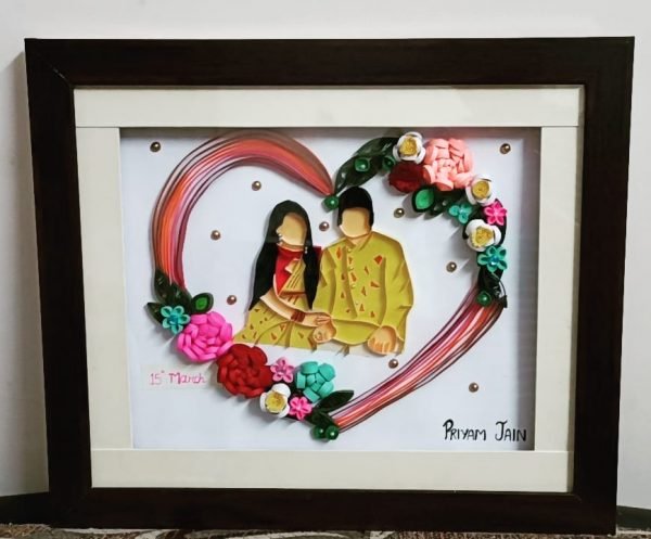 Zupppy Gifts Brand New Couple Photo Frame