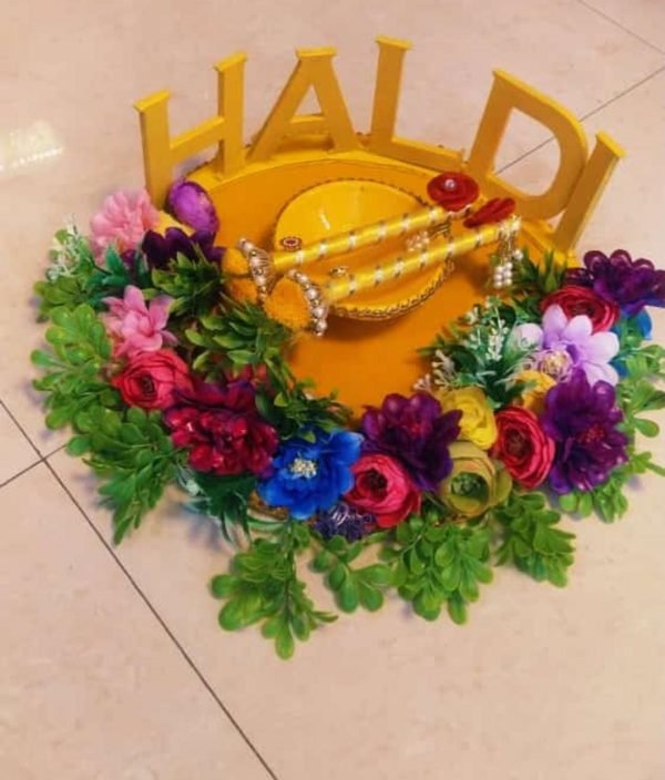 Zupppy Apparel Latest Haldi Tray For Wedding