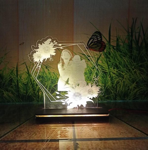 Zupppy Customized Gifts Acrylic Led Single Light Plaque Online