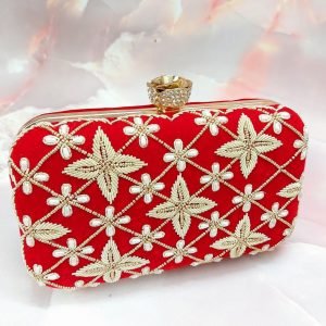Zupppy Accessories Single Side Embroidered Clutch