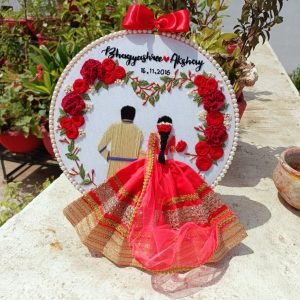 Zupppy wall hanging Best Embroidery Hoop Online