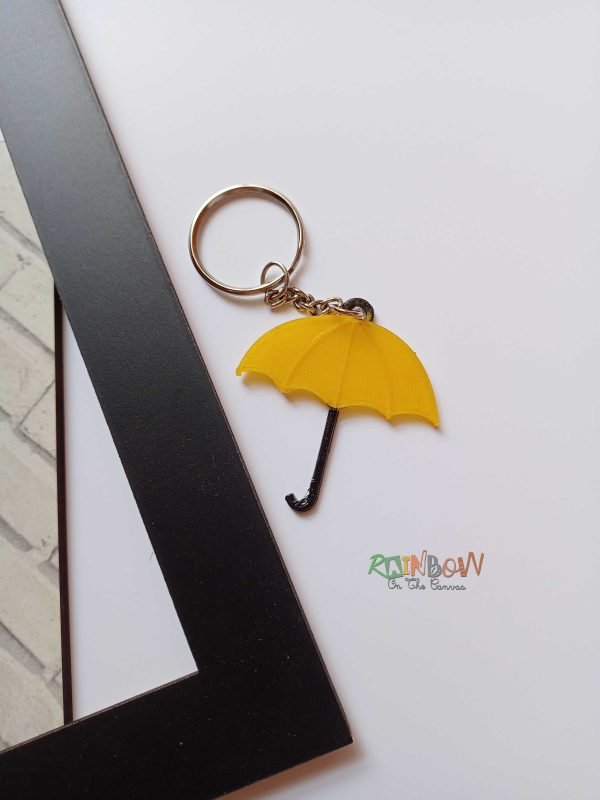 Zupppy Accessories How I met your mother Yellow Umbrella Keyring