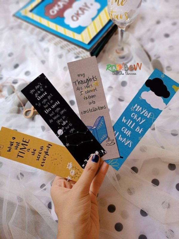 Zupppy Customized Gifts The fault in our stars bookmarks (set of 4)