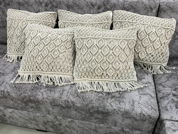 Zupppy Macrame Products Macrame cushion