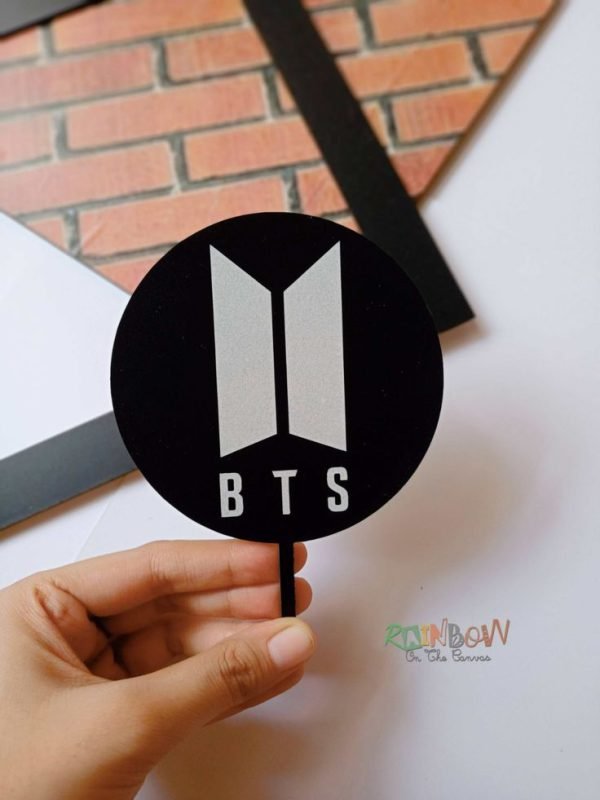 Zupppy CAKES BTS Kpop cake topper for theme party for girls