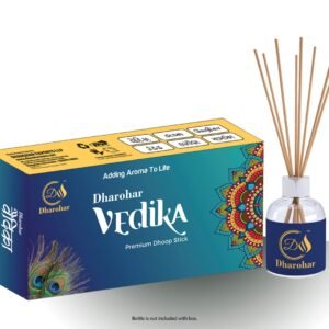 Zupppy Incense Sticks & Cups Vedika – Dhoop Sticks for Pooja | Charcoal Free | 100% Organic