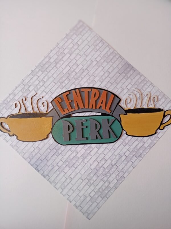Zupppy Gifts Central Perk Friends TV Wall Art in pastels